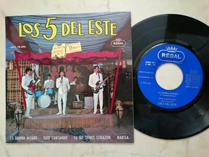 LOS 5 DEL ESTE No Puedo Creer + 3 *SPANISH BEAT EP 1967* - Bild 1 von 2