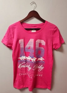 2020 Kentucky Derby 146 Pink T-Shirt Women's Size M - NEW WITH TAGS - Picture 1 of 6