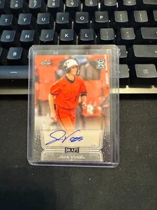 2020 Leaf Draft Auto Jake Vogel #BA-JV1 Autograph Los Angeles Dodgers - Picture 1 of 2