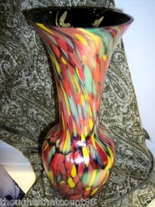 Fenton VASE MOSAIC 2006 Connoisseur 54561N #d 462/1250 * FREE USA SHIPPING - Picture 1 of 1