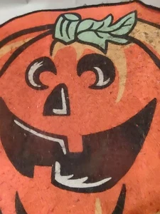 Vintage Stil Jack O Laterne 19"x 24" Teppich Fußmatte Herbst Kürbis Halloween - Bild 1 von 6