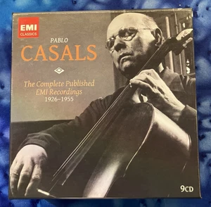 Pablo Casals – The Complete Published EMI Recordings 1926-1955 ; 9CD BOX SET - Foto 1 di 2
