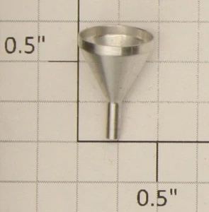 Embudo de vertido de líquido de humo de hojalata escala S American Flyer XA15FNL - Imagen 1 de 1