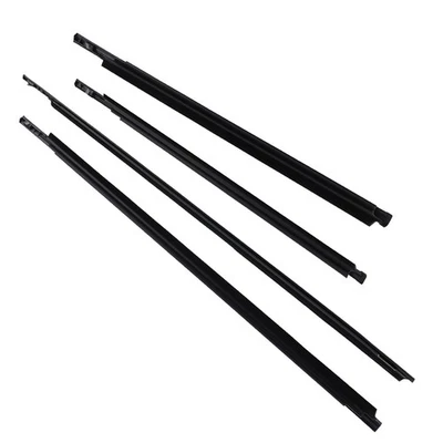 4PC Window Weatherstrip Moulding Trim Seal Belt for Toyota Yaris Sedan 2007~2016 - Image 1 of 4