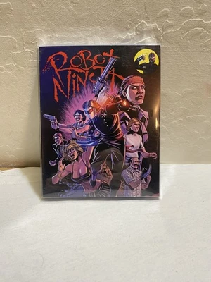 Robot Ninja (1989) Blu Ray/DVD Ultimate Edition NEW! OOP Autographed Slipcover - Image 1 of 3