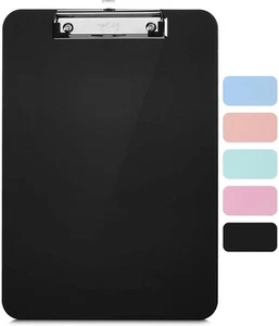 Mr. Pen- Black Plastic Clipboard, Teacher & Office Use, Letter 1 Pack, - Picture 1 of 9