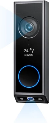 Wireless Video Doorbell Camera E340,Head-To-Toe 2K HD View,Battery Powered,Dual  - Image 1 of 4