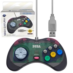 Official Sega Saturn USB Controller Pad (Model 2) for Sega Genesis Mini, PS3,... - Picture 1 of 7