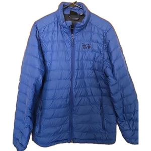 Mountain Hardwear Daunenjacke Mantel Herren Medium Q SHIELD 650 DOWN BLUE COLOR - Bild 1 von 7