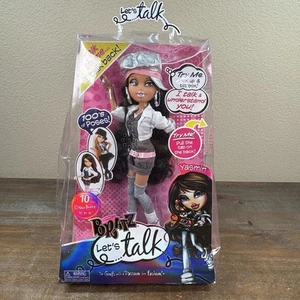 NIB 2010 Bratz Yasmin Lets Talk Free Standing Doll 10th Anniversary Edition - Picture 1 of 17