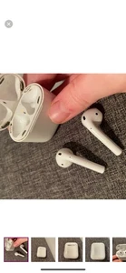 Apple AirPods 2nd Generation with Charging Case - White - Photo 1 sur 9
