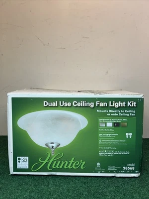 Hunter 50282 44"l Indoor Ceiling Fan with Light Kit - Brushed Nickel - Image 1 of 4