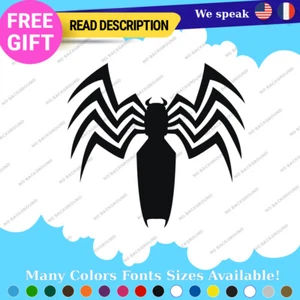 Fits Spider Vemon Decals Sticker Vinyl Joker Marvel Spiderman Comic Brock Hulk - Picture 1 of 52