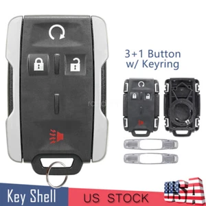 For 2014 2015 2016 2017 2018 GMC Sierra 1500 2500 HD Remote Control Key Fob Case - Picture 1 of 8