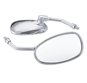 SPIEGEL Chrom Satz Paar China Retro Roller 10mm - Baotian- Benzhou -Znen ( e4 ) - Bild 1 von 4