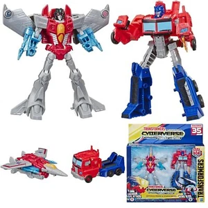 Hasbro Transformers Spielzeuge Cyberverse Warrior Action Attackers Optimus Prime - Bild 1 von 1