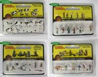 N Gauge Woodland Scenics People / Figures / Animals -Model Railway 79 Variations