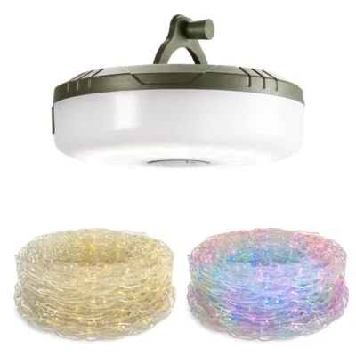 EverBrite Camping String Lights Rechargeable LED Lamp 29.5FT Outdoor Tent Lights - Image 1 of 4