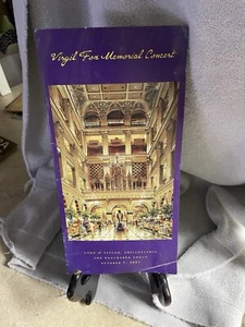 Virgil Fox Memorial Concert Lord and Taylor Philadelphia 2001 Programm und Ticket - Bild 1 von 6