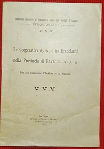 C2147-ROMAGNA, COOPERATIVA BRACIANTI PROV. DI RAVENNA,UFF. AGRARIO,ZAMBONI 1910 - Bild 1 von 3