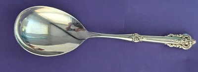 Wallace Sterling Silver Grande Baroque 11.5"  Salad Serving Spoon Huge! - Image 1 of 4