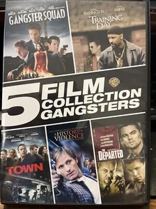 5 Film Collection: Gangsters DVD (2017, 3-Disc Set) Like New - SHIPS FREE!! - Imagen 1 de 2