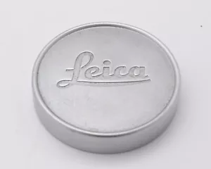Leica A-42 42mm silber Logo Front Push-On Cap (#16348) - Bild 1 von 4