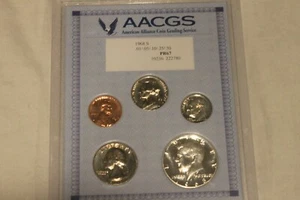 1968-S PROOF SET .01/.05/.10/.25/.50 - Bild 1 von 2