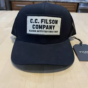 Filson Alaskan Outfitter CC Logger Mesh Cap - Neu mit Etikett - Schwarz - Bild 1 von 17