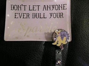 Crystals & PLUTO w/ Festival Wheel.D./Badge Holder! - Picture 1 of 4