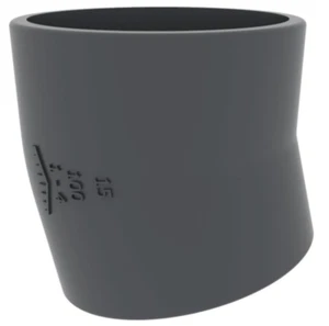 Saint Gobain PAM 100mm x 15 Grad Fähnrich kurze Biegung. Gusseisen. ED002 191770 - Bild 1 von 6