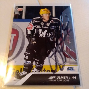 LED Tr. Card 09/10 Frankfurt Lions Premium Silver sig. Jeff Ulmer
