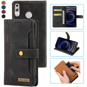 Asus Zenfone 5 ZE620KL Notebook Style Card Case,Leather Magnetic Flip Phone Case - Picture 1 of 22