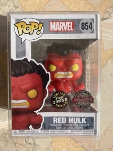 Funko Pop! Red Hulk #854 (Glow/chase/Special Edition) de la saga de Marvel - Imagen 1 de 6