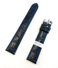 Morellato True Leather Padded Coconut Print Blue Watch Strap 18 20 22mm
