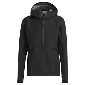 $500 NWT ADIDAS Men's Golf Adicross GORE-TEX Waterproof Hooded Rain Jacket Small - Picture 1 of 10