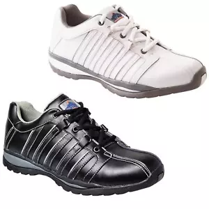Sportlicher Arbeitsschuhe ARX S1P Leder Sicherheitsschuhe Gr 36 bis 48 PORTWEST - Bild 1 von 6