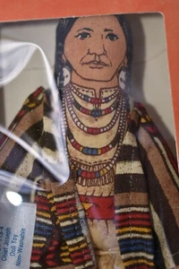 BOXED Chief Joseph 1979 Hallmark Cloth Dolls Famous Americans - Picture 1 of 8