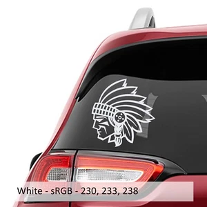 Native American Indian Chief Vinyl Decal Sticker - Picture 1 of 9
