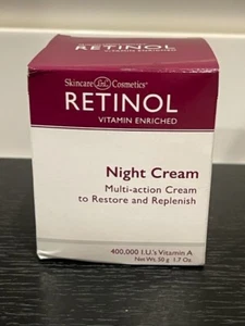 Brand NEW-Skincare LdeL Cosmetics RETINOL Vitamin Enriched NIGHT CREAM (50g/1.7) - Picture 1 of 1