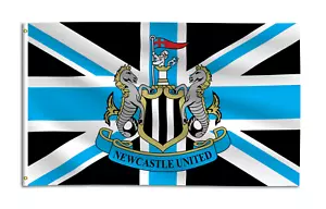 Newcastle United Fc Flagge Banner 3 x 5 Fuß The Magpies Fans Zimmer Garage Dekoration - Bild 1 von 2
