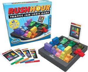 ThinkFun Rush Hour Traffic Jam Logic Game - Picture 1 of 4