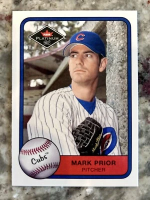 Mark Prior 2001 Fleer Platinum Rookie Card #529 MLB Chicago Cubs - Image 1 of 2