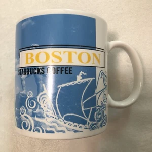 1998 Starbucks Boston Kaffee BECHER Tasse SAMMLER Vintage Jumbo 20 Oz Massachusetts - Bild 1 von 6