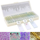 60 Microscope Slides With Specimens For Kids, Prepared Microscope Slides For Ki
