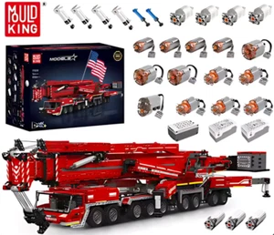 Mould King 17007 APP Remote Controlled Lifting Crane Building Blocks Toy RC Kit - Picture 1 of 13