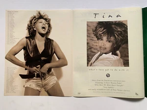 TINA TURNER VINTAGE WERBETAFEL MAGAZIN WERBEDRUCK WERBUNG AUSZUG 1993 - Bild 1 von 4
