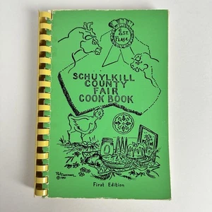 Vintage Schuylkill County Fair Erstausgabe Kochbuch Spiralgebunden 1991 - Bild 1 von 7