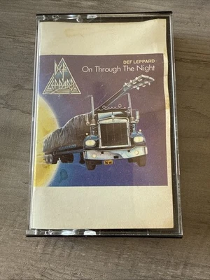 Def Leppard: On Through the Night (1980) Cassette Tape - Image 1 of 4