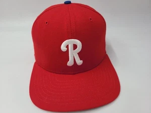Vintage Reading Phillies New Era Pro Model DuPont Snapback Hat Cap Wool MiLB Red - Picture 1 of 13